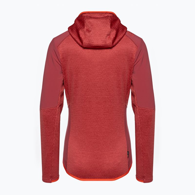Dámska trekingová mikina LaSportiva Existence Hoody červená Q34323323 4