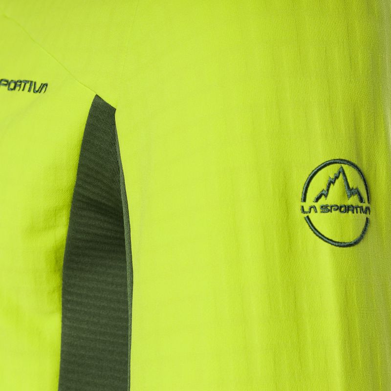 Pánska trekingová mikina La Sportiva Session Tech Hoody forest/lime punch 9