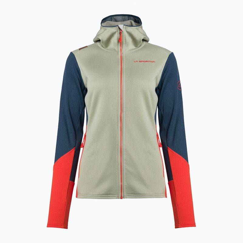 La Sportiva Cosmic Hoody tea/storm blue dámska trekingová mikina