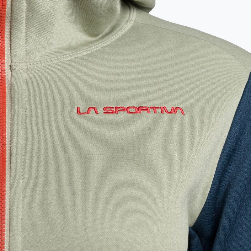 La Sportiva Cosmic Hoody tea/storm blue dámska trekingová mikina 3