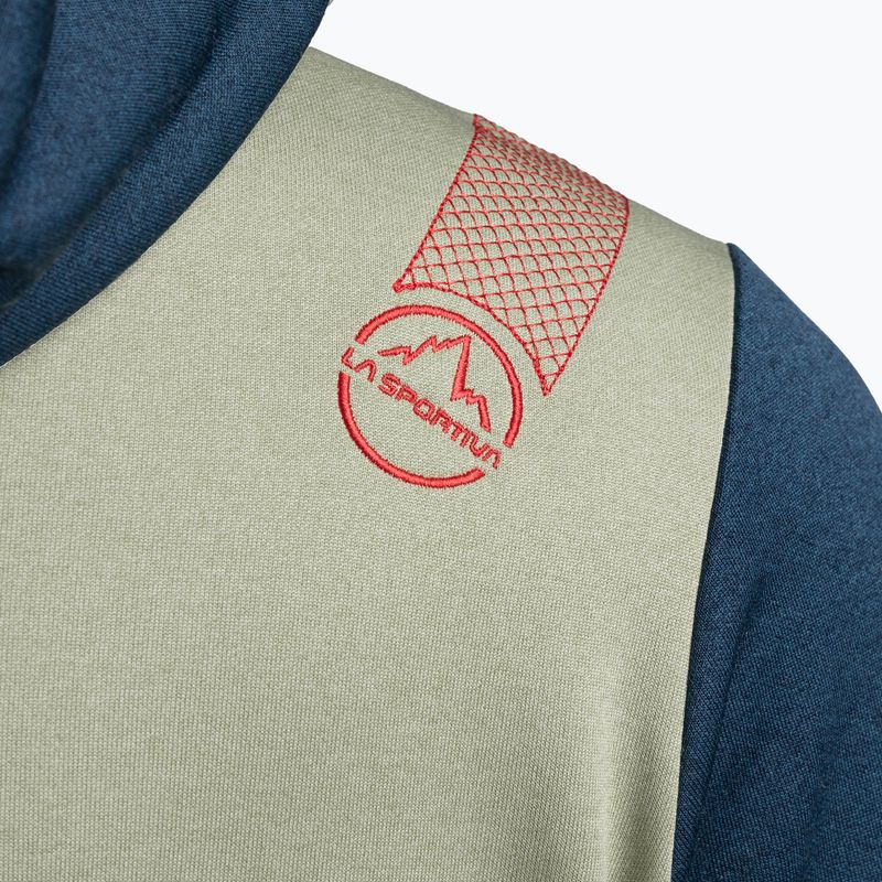 La Sportiva Cosmic Hoody tea/storm blue dámska trekingová mikina 5