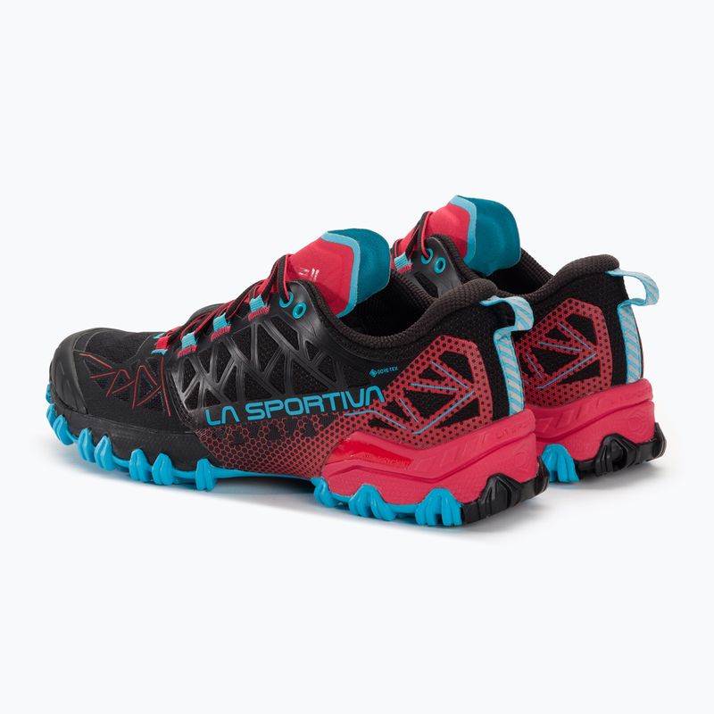 La Sportiva Bushido II GTX black/hibiscus dámska bežecká obuv 3