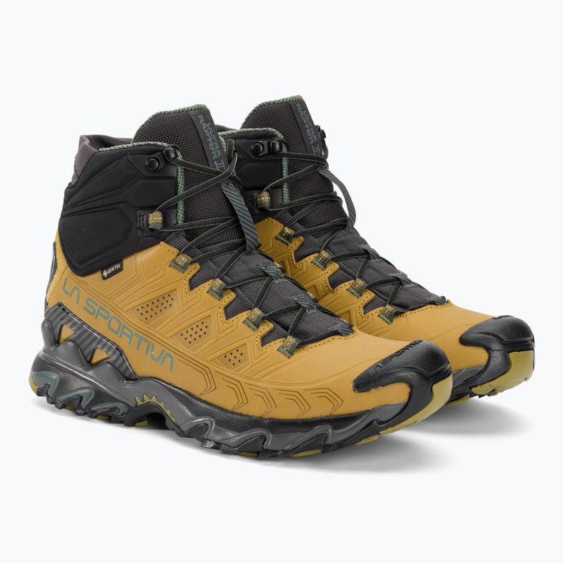 La Sportiva Ultra Raptor II Mid Leather GTX savana/alpine pánska treková obuv 4