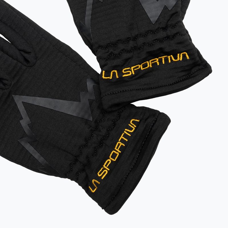 Trekingové rukavice La Sportiva Stretch black/yellow 4