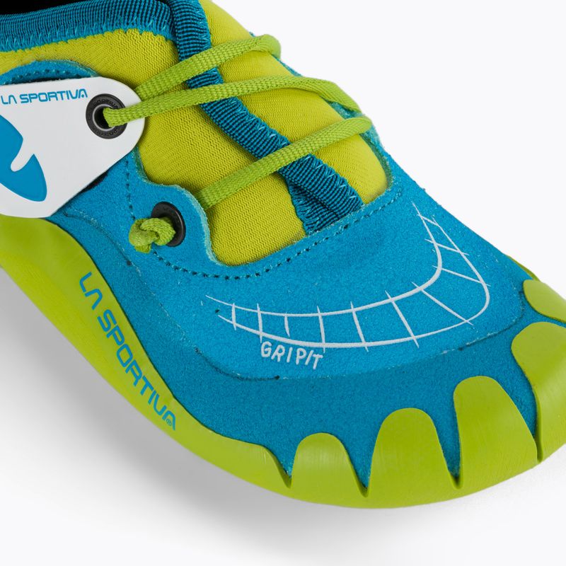 Detská lezecká obuv La Sportiva Gripit blue/yellow 15R600702 7
