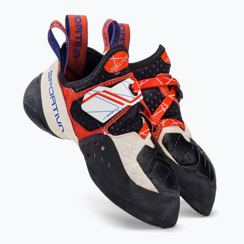 La Sportiva pánska lezecká obuv Solution white-orange 20H000203 4