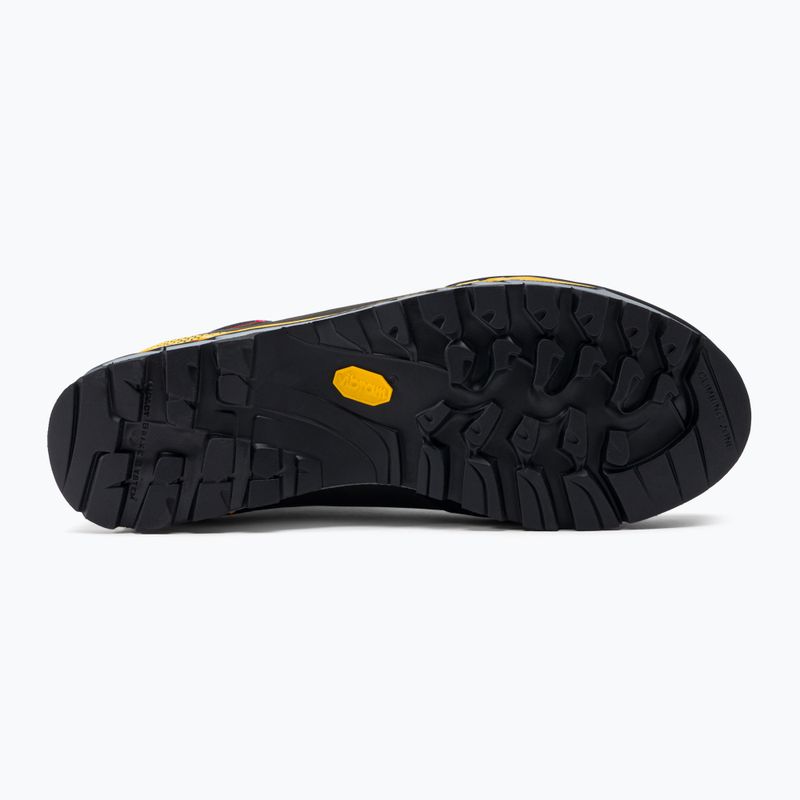 La Sportiva pánske vysokohorské topánky Trango Tech Leather GTX black/yellow 21S999100 4