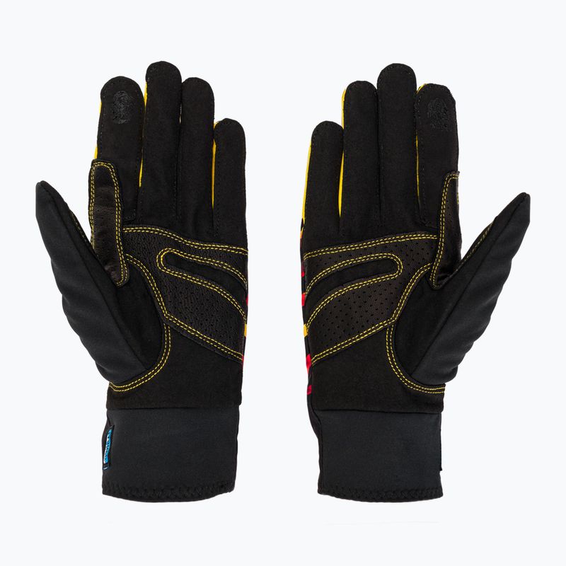 LaSportiva Skimo Race pánske lyžiarske rukavice žlto-čierne Y43999100_L 2
