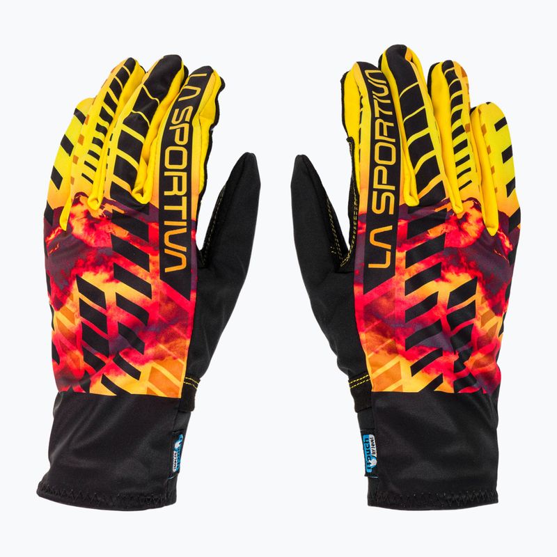 LaSportiva Skimo Race pánske lyžiarske rukavice žlto-čierne Y43999100_L 3