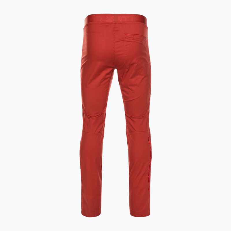 Pánske lezecké nohavice La Sportiva Roots orange H95313314B 2