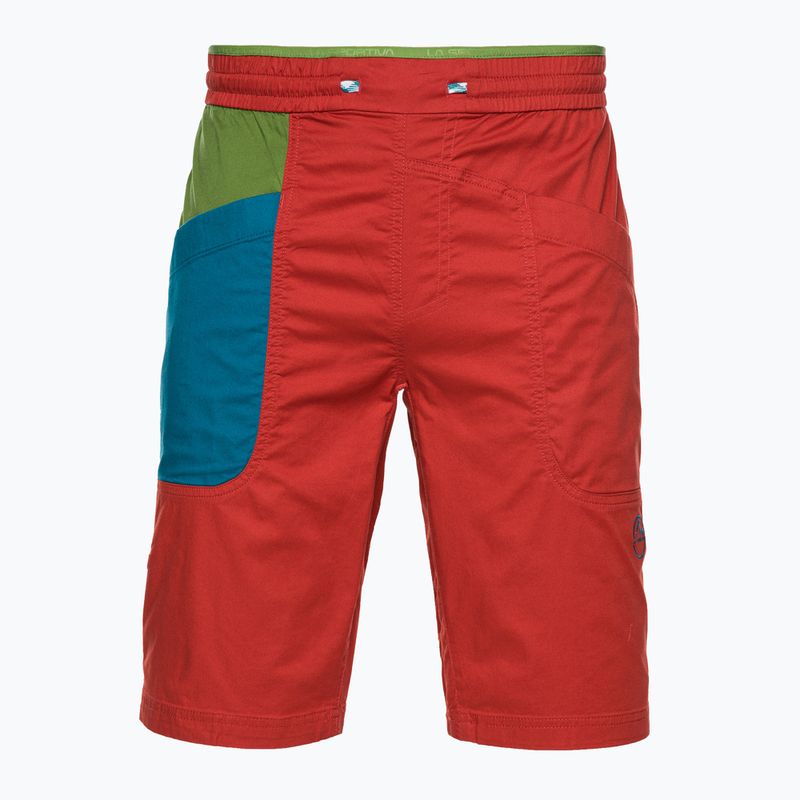Pánske lezecké šortky La Sportiva Bleauser červené N62313718