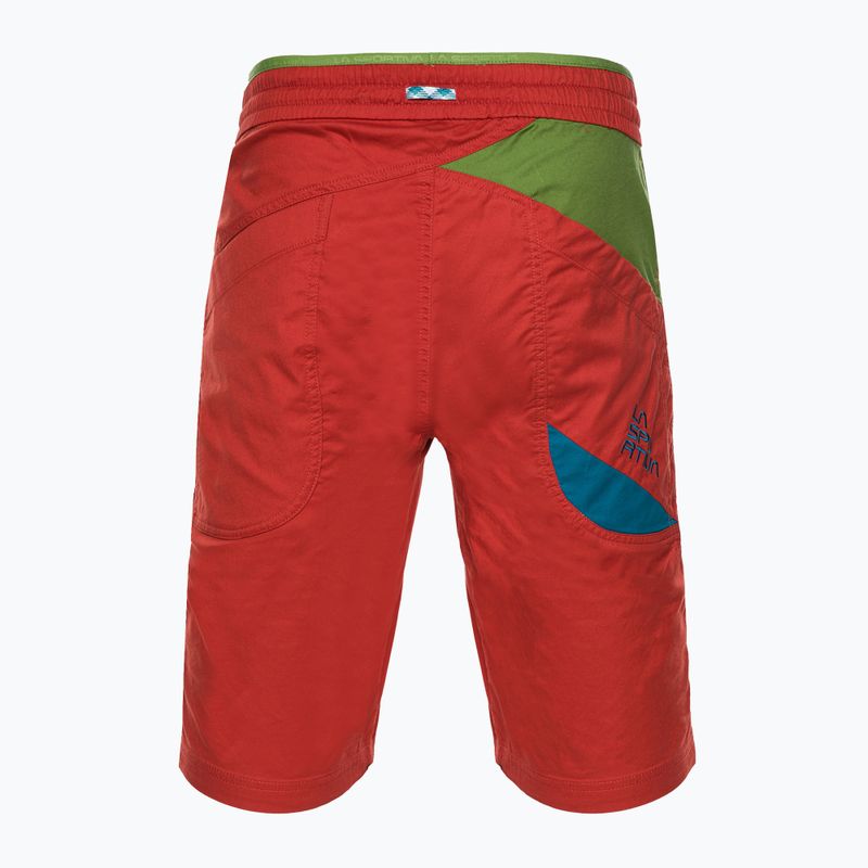 Pánske lezecké šortky La Sportiva Bleauser červené N62313718 2