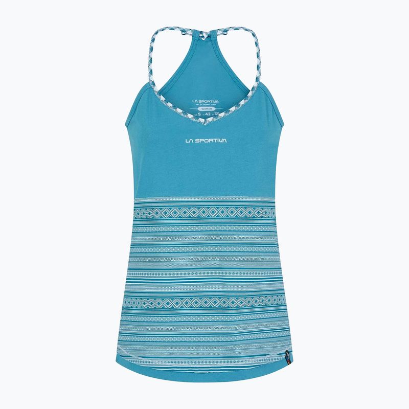 Dámske lezecké tričko La Sportiva Dance Tank blue O42624624