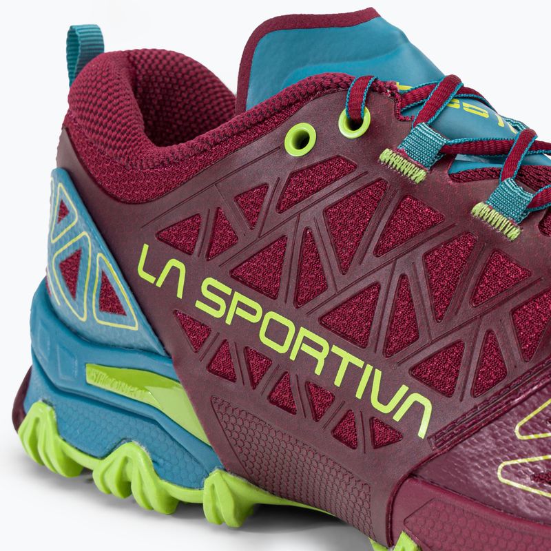 La Sportiva Bushido II dámska bežecká obuv burgundy-blue 36T502624 11