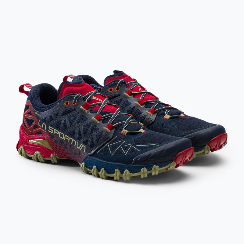 La Sportiva Bushido II GTX pánska bežecká obuv navy blue and red 46Y629317 5