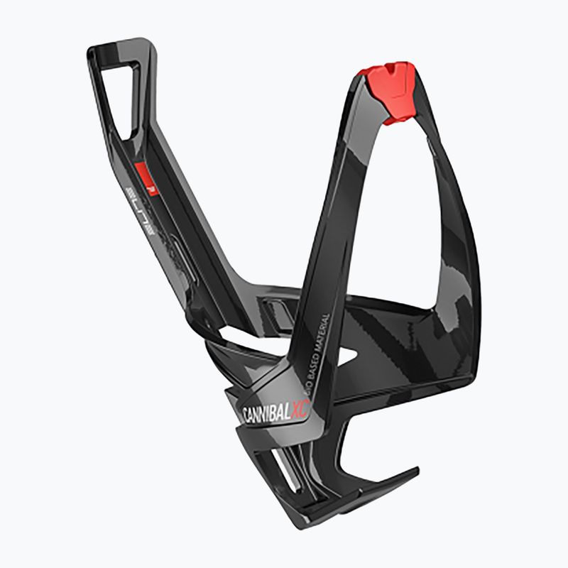 Košík na fľašu Elite Cannibal XC Bio Based red graphic