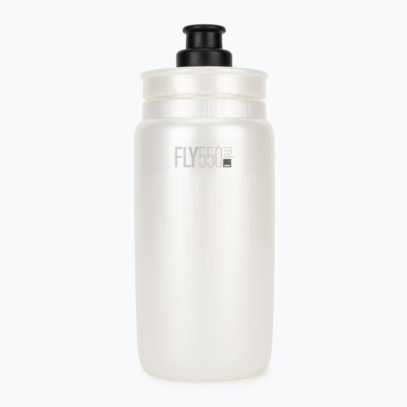 Cyklistická fľaša Elite FLY Tex 550 ml pearl white 2
