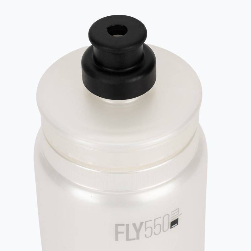 Cyklistická fľaša Elite FLY Tex 550 ml pearl white 6
