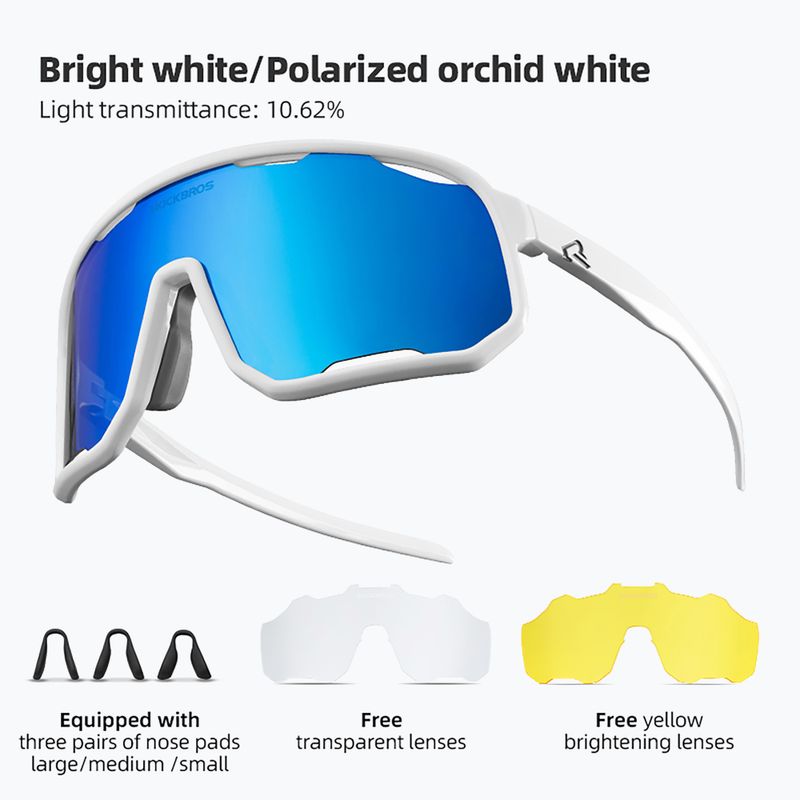 Slnečné okuliare Rockbros 14210010 Photochromic transparent/blue/yellow/clear 2