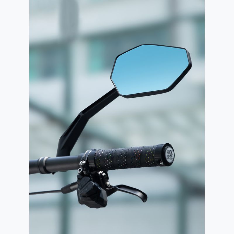 Cyklistické zrkadlo Rockbros 260004001 Anti-Glare Rearview Mirror-Left black 4