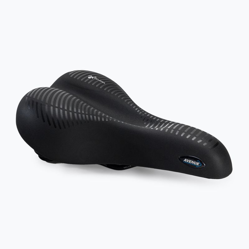 Pánske elastické gélové sedlo na bicykel Selle Royal Classic Moderate 60st. Avenue čierna 8466HGCA38096