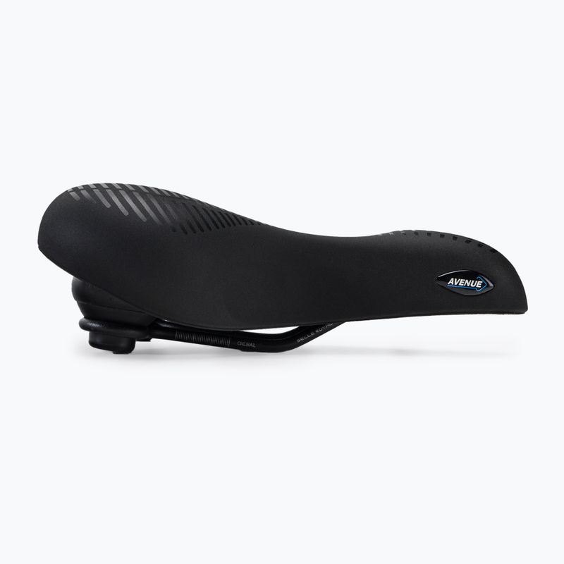 Pánske elastické gélové sedlo na bicykel Selle Royal Classic Moderate 60st. Avenue čierna 8466HGCA38096 2