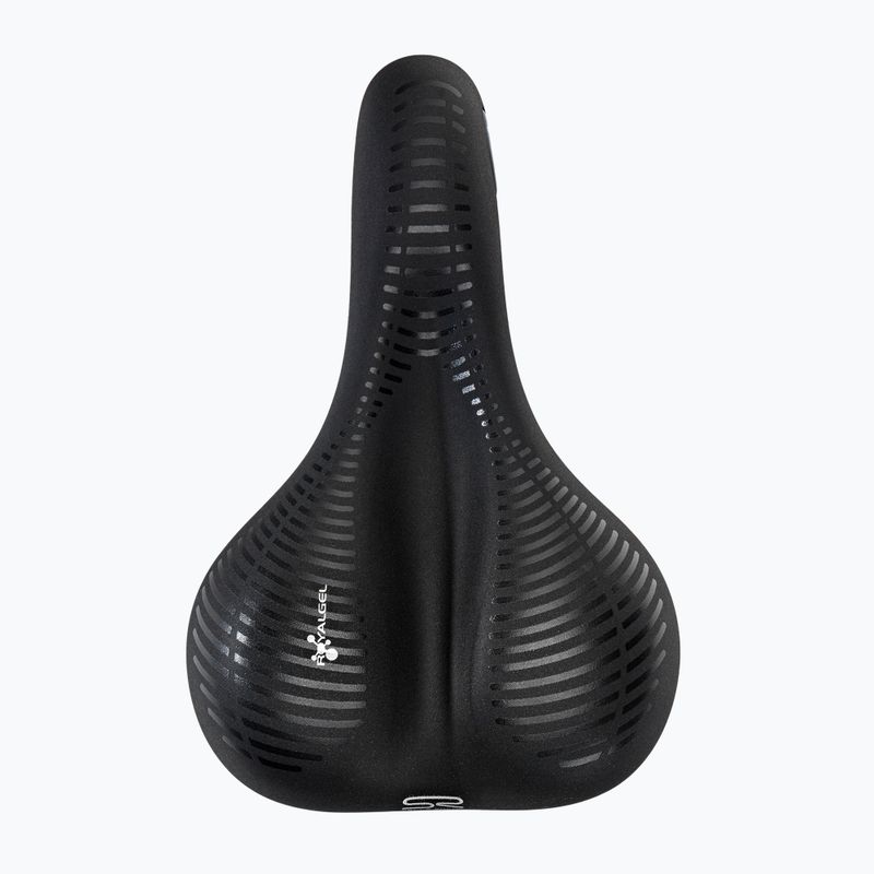 Pánske elastické gélové sedlo na bicykel Selle Royal Classic Moderate 60st. Avenue čierna 8466HGCA38096 3