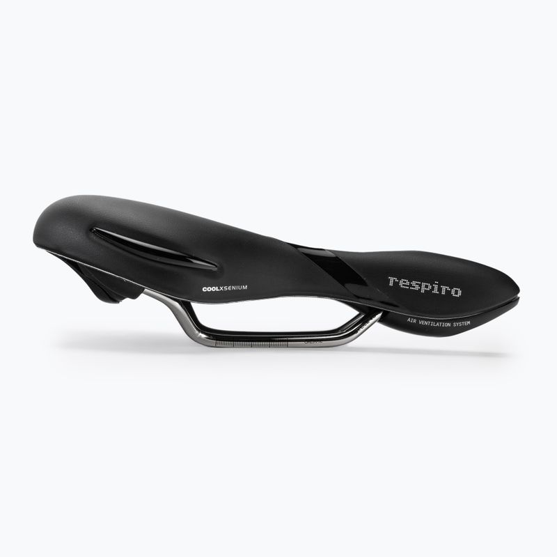 Sedlo na bicykel Selle Royal Respiro Soft Athletic 45 stupňov čierne 5130HRTB391L4 2