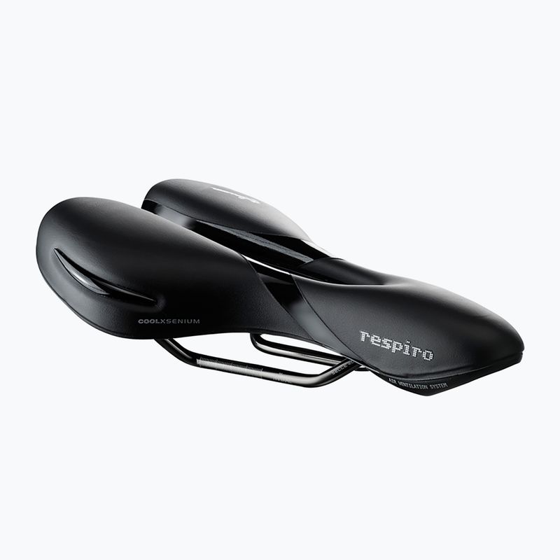 Sedlo na bicykel Selle Royal Respiro Soft Athletic 45 stupňov čierne 5130HRTB391L4 6