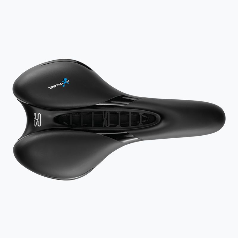 Sedlo na bicykel Selle Royal Respiro Soft Athletic 45 stupňov čierne 5130HRTB391L4 8