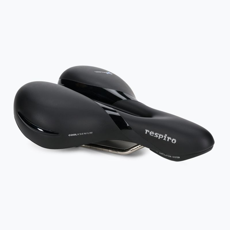 Dámske cyklistické sedlo Selle Royal Respiro Soft Moderate 60st. čierne 5131DETB091L4