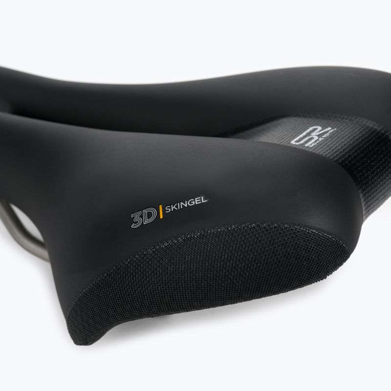 Cyklistické sedlo Selle Royal Premium Athletic 45st. + elastometre čierne 51B5UR0A09320 5
