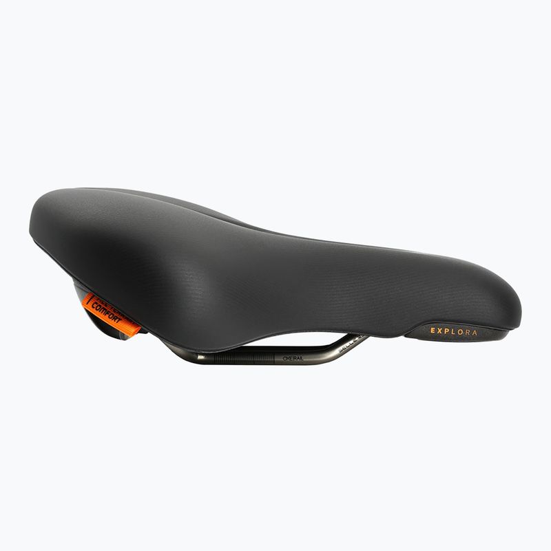 Cyklistické sedlo Selle Royal Explora Relaxed 90St. čierne 2