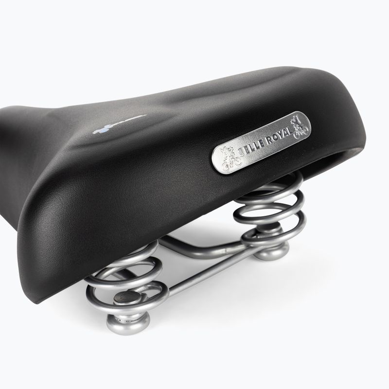 Cyklistické sedlo Selle Royal Classic Relaxed 90st. Holland Springs čierne 5