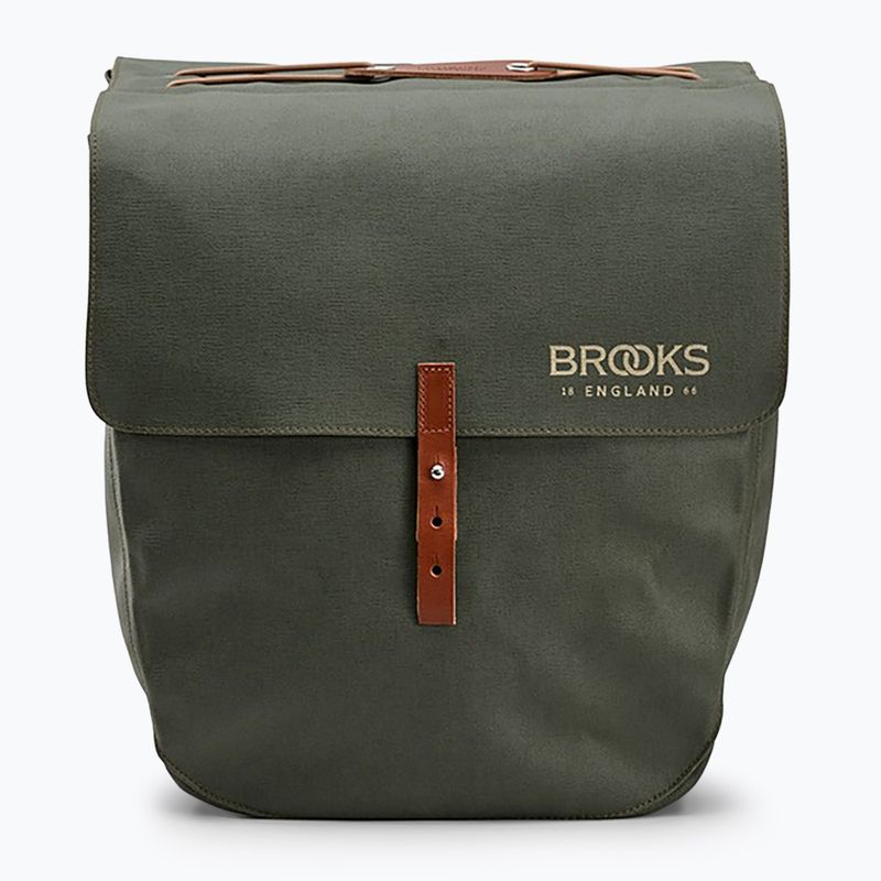 Taška na bicykel Brooks England Brick Lane Panniers 30 l sage green/honey 3