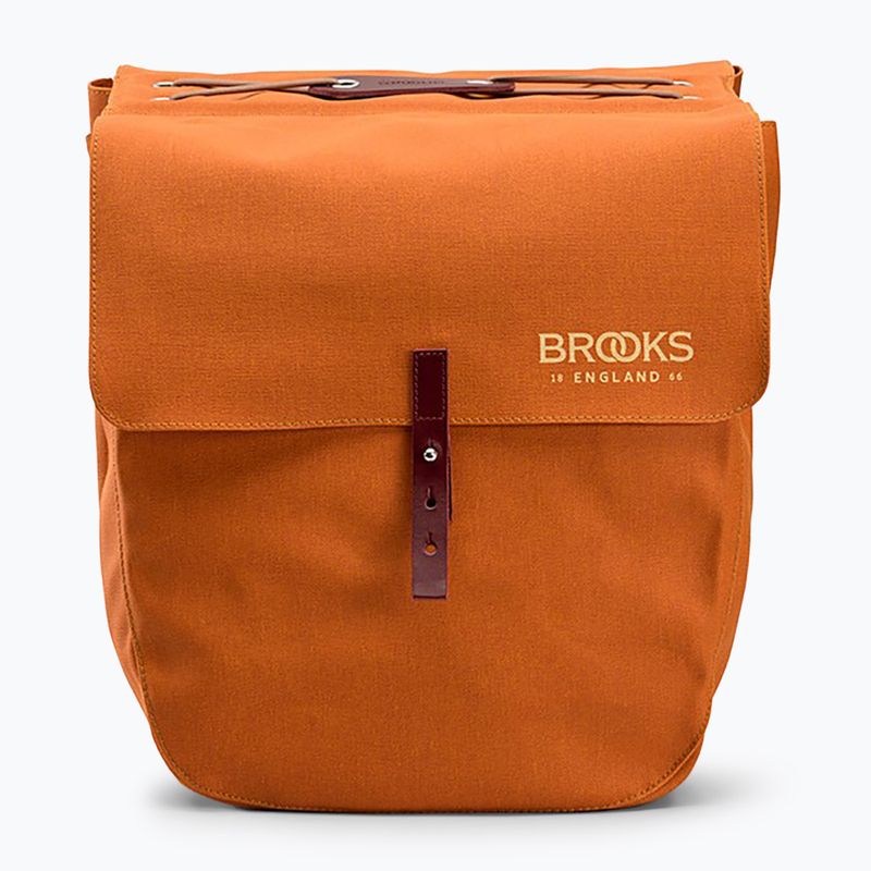 Taška na bicykel Brooks England Brick Lane Panniers 30 l gooseback/maroon 3