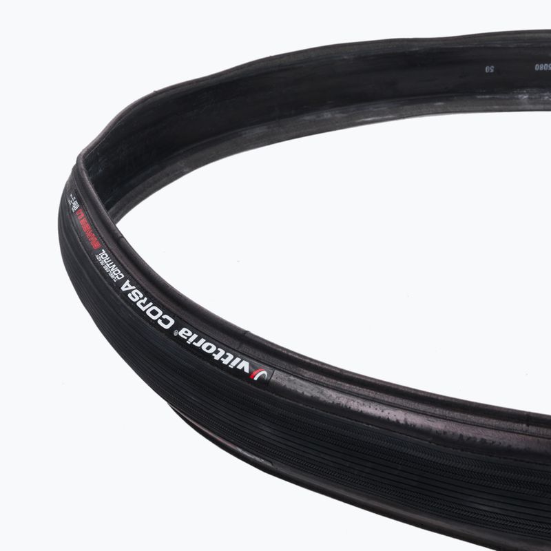 Vittoria Corsa Control TLR G2.0 700x25C valivá čierna pneumatika 11A.00.105 3