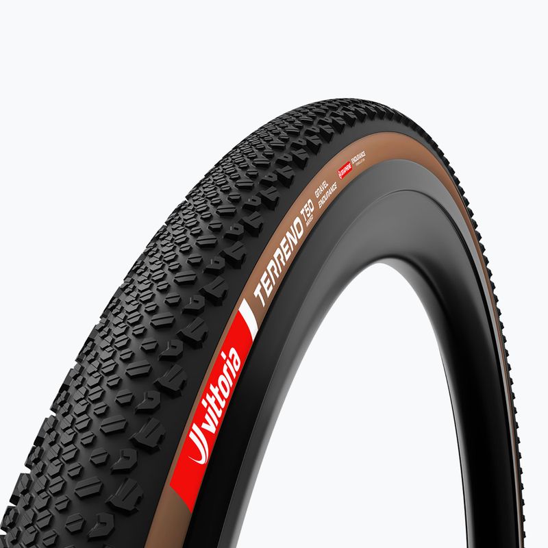 Plášť na bicykel Vittoria Terreno T50 G2.0 TLR Gravel Endurance 700x40c black/brown 2