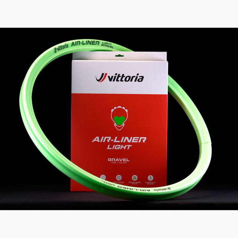 Vložka proti prepichnutiu Vittoria AirLiner Light Gravel 700 x 42-50C green 2