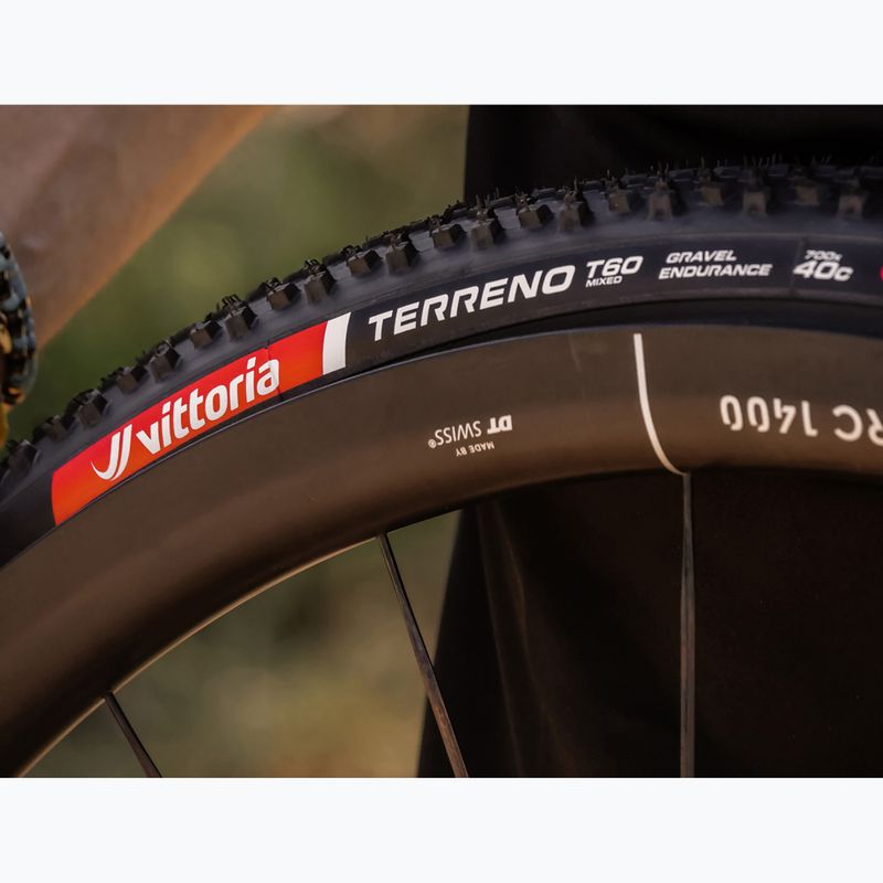 Plášť na bicykel Vittoria Terreno T60 G2.0 TLR Gravel Endurance black/brown 6