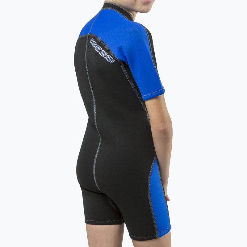 Detský neoprén Cressi Lido Shorty 2 mm black/blue 4