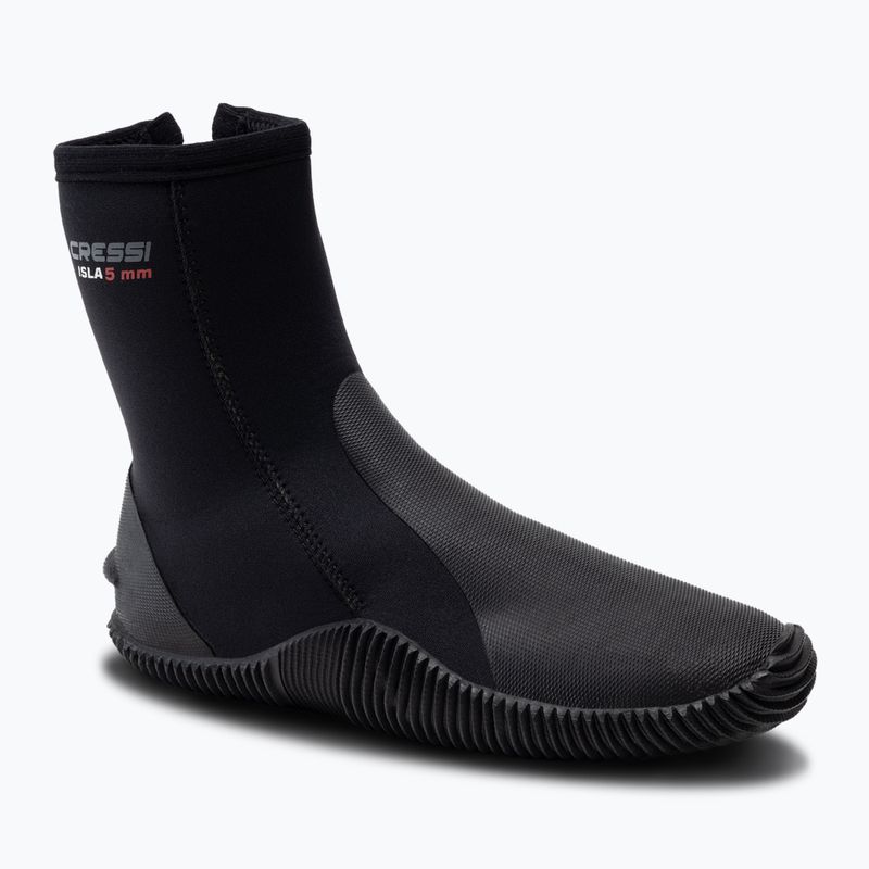 Cressi Isla 5 mm neoprénová obuv čierna LX432500