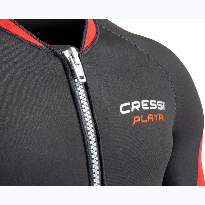 Pánska plavecká neoprénová kombinéza Cressi Playa Shorty 2.5 mm black/red 6