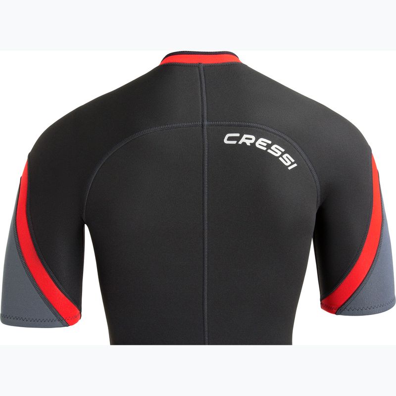 Pánska plavecká neoprénová kombinéza Cressi Playa Shorty 2.5 mm black/red 8