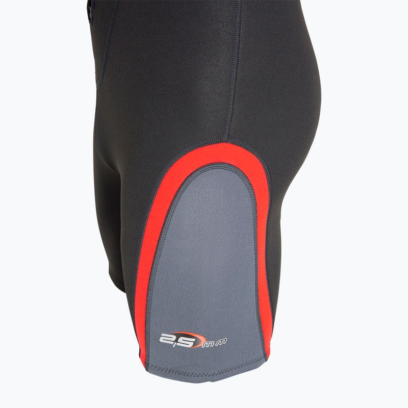 Pánska plavecká neoprénová kombinéza Cressi Playa Shorty 2.5 mm black/red 9