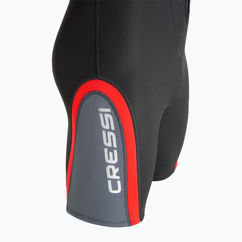 Pánska plavecká neoprénová kombinéza Cressi Playa Shorty 2.5 mm black/red 10