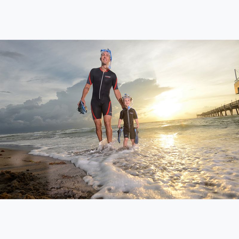 Pánska plavecká neoprénová kombinéza Cressi Playa Shorty 2.5 mm black/red 12