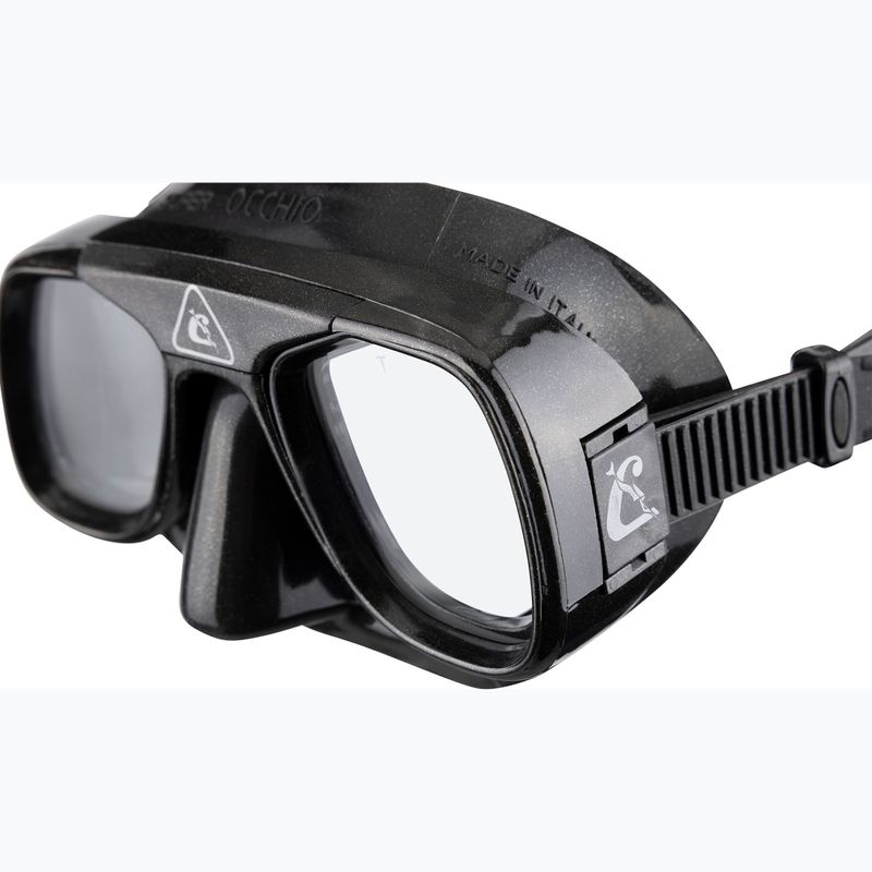 Potápačská maska Cressi Superocchio black/black 4