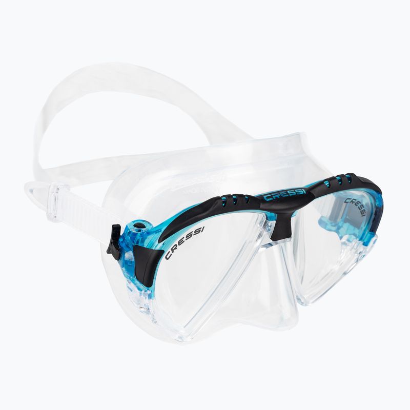 Potápačská maska Cressi Matrix clear blue DS3163