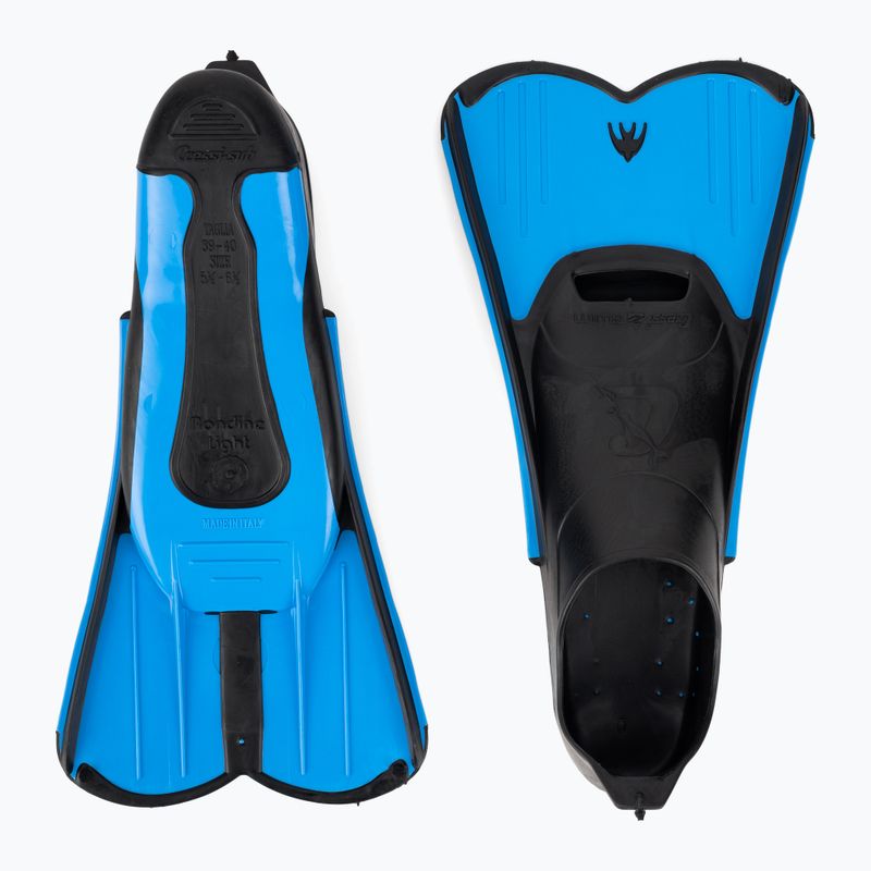 Potápačské plutvy Cressi Light blue/black DP18237 2